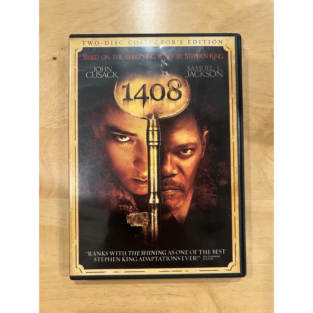1408 (DVD, 2007, 2-Disc Set, Collectors Edition) W/ SEALED LOBBY CARDS